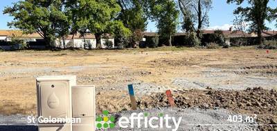 Terrain à Saint-Colomban en Loire-Atlantique (44) de 407 m² à vendre au prix de 82330€ - 1