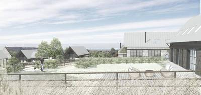 Terrain à Vauville en Calvados (14) de 826 m² à vendre au prix de 241000€ - 1