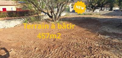 Terrain à Cabrières en Gard (30) de 457 m² à vendre au prix de 125000€ - 1