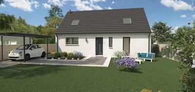 Terrain et maison à Plounévézel en Finistère (29) de 80 m² à vendre au prix de 156000€ - 1