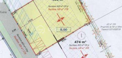 Terrain à Surtainville en Manche (50) de 490 m² à vendre au prix de 53000€ - 3