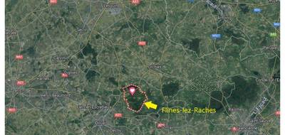 Terrain à Flines-lez-Raches en Nord (59) de 379 m² à vendre au prix de 59400€ - 2