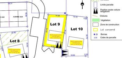 Terrain à Vibraye en Sarthe (72) de 388 m² à vendre au prix de 16000€ - 2