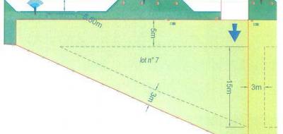 Terrain à Lumbres en Pas-de-Calais (62) de 615 m² à vendre au prix de 66000€ - 2