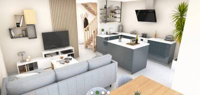 Terrain et maison à Morsang-sur-Orge en Essonne (91) de 74 m² à vendre au prix de 408060€ - 2