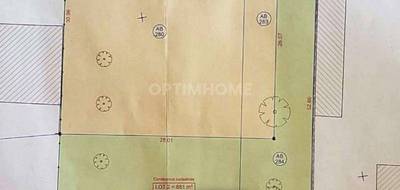 Terrain à Vertaizon en Puy-de-Dôme (63) de 881 m² à vendre au prix de 80000€ - 2