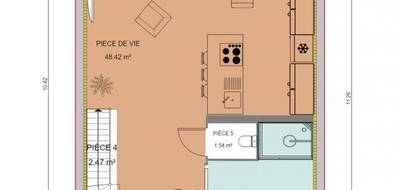 Terrain et maison à Aubergenville en Yvelines (78) de 240 m² à vendre au prix de 437809€ - 3