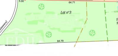 Terrain à Bergerac en Dordogne (24) de 2200 m² à vendre au prix de 49000€ - 3