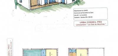 Terrain à Rochefort-du-Gard en Gard (30) de 410 m² à vendre au prix de 133000€ - 3