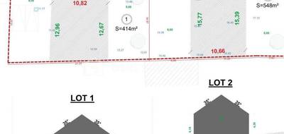 Terrain à Saintry-sur-Seine en Essonne (91) de 414 m² à vendre au prix de 190750€ - 2