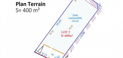 Terrain à Corcoué-sur-Logne en Loire-Atlantique (44) de 400 m² à vendre au prix de 66000€ - 2