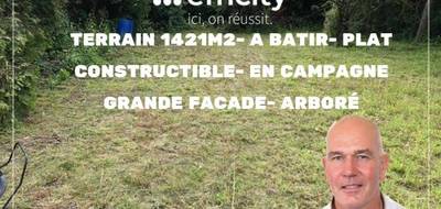 Terrain à La Chapelle-sur-Chézy en Aisne (02) de 1421 m² à vendre au prix de 28000€ - 1