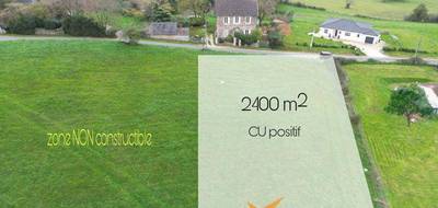 Terrain à Châtres en Dordogne (24) de 2403 m² à vendre au prix de 26000€ - 1