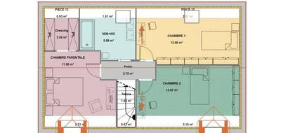 Terrain et maison à Seraincourt en Val-d'Oise (95) de 450 m² à vendre au prix de 374000€ - 4