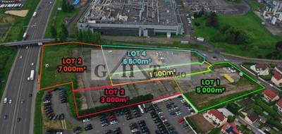 Terrain à Le Coudray-Montceaux en Essonne (91) de 5500 m² à vendre au prix de 0€ - 3
