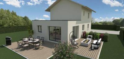 Terrain et maison à Fillinges en Haute-Savoie (74) de 130 m² à vendre au prix de 639500€ - 1