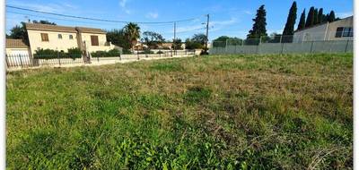 Terrain à Pézenas en Hérault (34) de 487 m² à vendre au prix de 116000€ - 2