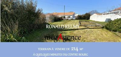 Terrain à Bretignolles-sur-Mer en Vendée (85) de 214 m² à vendre au prix de 86000€ - 1