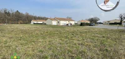 Terrain à Fleuré en Vienne (86) de 513 m² à vendre au prix de 37000€ - 1