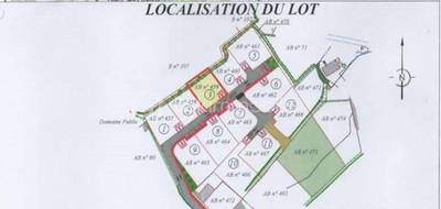 Terrain à Sottevast en Manche (50) de 485 m² à vendre au prix de 58350€ - 2