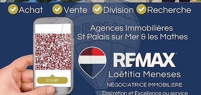 Terrain à Saint-Palais-sur-Mer en Charente-Maritime (17) de 309 m² à vendre au prix de 140000€ - 3