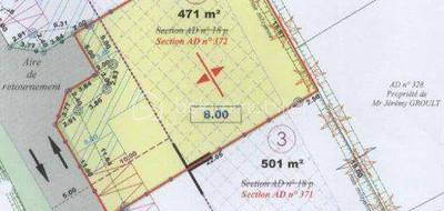 Terrain à Surtainville en Manche (50) de 471 m² à vendre au prix de 53000€ - 1