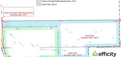 Terrain à Épernon en Eure-et-Loir (28) de 986 m² à vendre au prix de 113000€ - 2