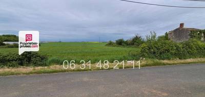 Terrain à Montreuil en Vendée (85) de 3243 m² à vendre au prix de 69990€ - 2