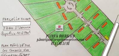 Terrain à Saint-Senoch en Indre-et-Loire (37) de 10617 m² à vendre au prix de 241500€ - 3