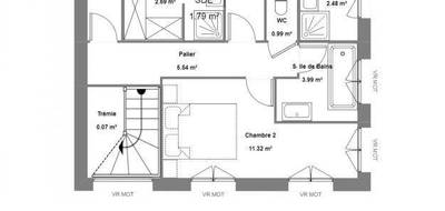 Terrain et maison à Crégy-lès-Meaux en Seine-et-Marne (77) de 1165 m² à vendre au prix de 435400€ - 4