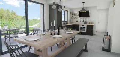 Terrain et maison à Fillinges en Haute-Savoie (74) de 105 m² à vendre au prix de 469400€ - 3