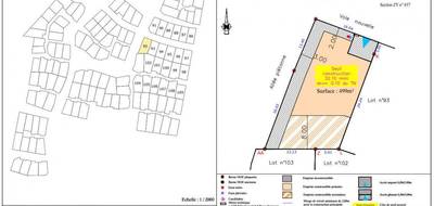 Terrain à La Flèche en Sarthe (72) de 499 m² à vendre au prix de 42000€ - 3