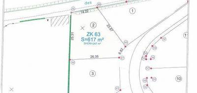 Terrain à Crécy-en-Ponthieu en Somme (80) de 0 m² à vendre au prix de 38000€ - 1