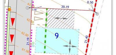 Terrain à Plomodiern en Finistère (29) de 448 m² à vendre au prix de 62240€ - 3