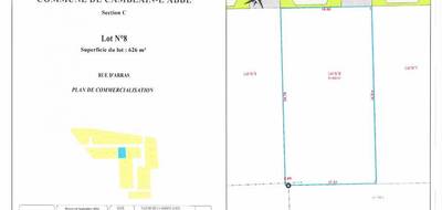 Terrain à Camblain-l'Abbé en Pas-de-Calais (62) de 626 m² à vendre au prix de 80000€ - 2