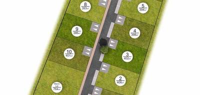 Terrain à Roussillon en Isère (38) de 386 m² à vendre au prix de 75500€ - 2