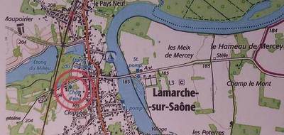 Terrain à Lamarche-sur-Saône en Côte-d'Or (21) de 763 m² à vendre au prix de 56000€ - 2