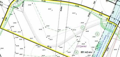 Terrain à Montbéliard en Doubs (25) de 851 m² à vendre au prix de 72500€ - 3