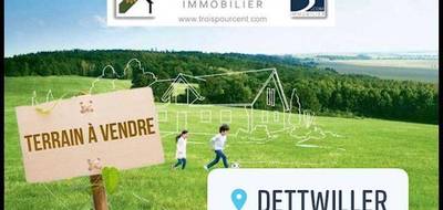 Terrain à Dettwiller en Bas-Rhin (67) de 1000 m² à vendre au prix de 159900€ - 1