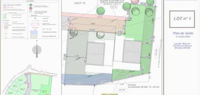 Terrain à Brindas en Rhône (69) de 320 m² à vendre au prix de 240000€ - 2