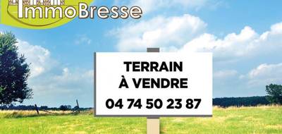 Terrain à Pont-de-Vaux en Ain (01) de 2268 m² à vendre au prix de 45000€ - 1