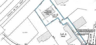 Terrain à Lardy en Essonne (91) de 850 m² à vendre au prix de 132000€ - 3