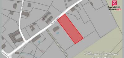 Terrain à Vosnon en Aube (10) de 2630 m² à vendre au prix de 29000€ - 2