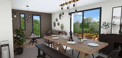 Terrain et maison à Sciez en Haute-Savoie (74) de 120 m² à vendre au prix de 495000€ - 1