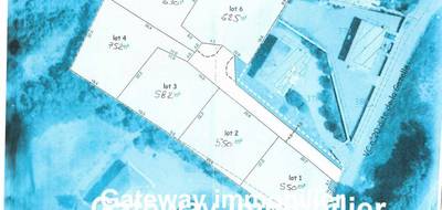 Terrain à Chauriat en Puy-de-Dôme (63) de 550 m² à vendre au prix de 86000€ - 2