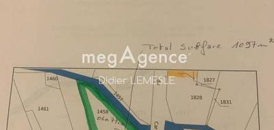 Terrain à Baugé-en-Anjou en Maine-et-Loire (49) de 1097 m² à vendre au prix de 30000€ - 1