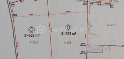 Terrain à Roquessels en Hérault (34) de 632 m² à vendre au prix de 89200€ - 3