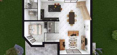 Terrain et maison à Juziers en Yvelines (78) de 150 m² à vendre au prix de 360000€ - 3