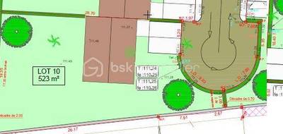 Terrain à Mormant en Seine-et-Marne (77) de 523 m² à vendre au prix de 146000€ - 2