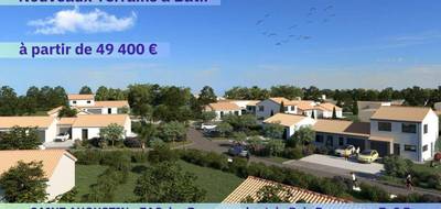 Terrain à Saint-Augustin en Charente-Maritime (17) de 294 m² à vendre au prix de 58300€ - 1